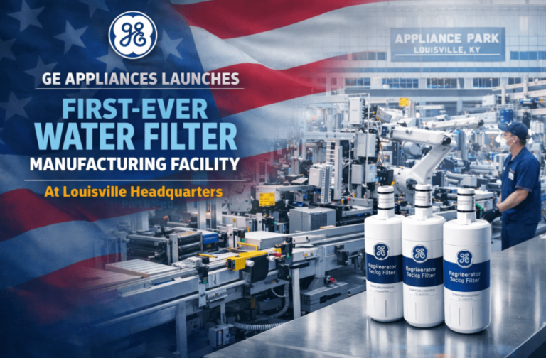 GE Appliances Launches In-House Water Filters in Kentucky 🚀